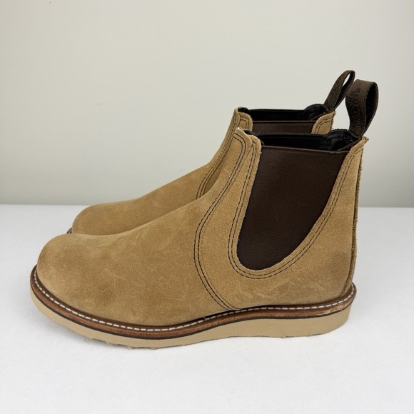 Red Wing NEW Heritage Chelsea 3192 Hawthorne Muleskinner Tan Leather 8.5D main image 4